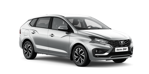 Серебристая LADA Iskra SW Универсал