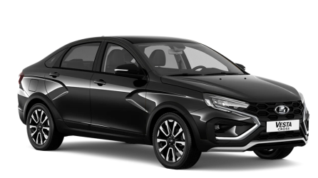 Черная LADA Vesta Cross [Кросс]