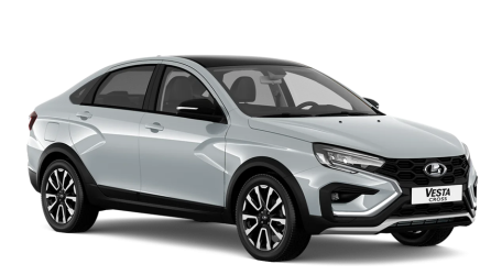 Серебристая LADA Vesta Cross [Кросс]