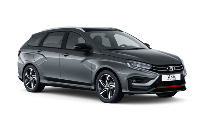 Темно-серая LADA Vesta SW [Универсал] Sportline